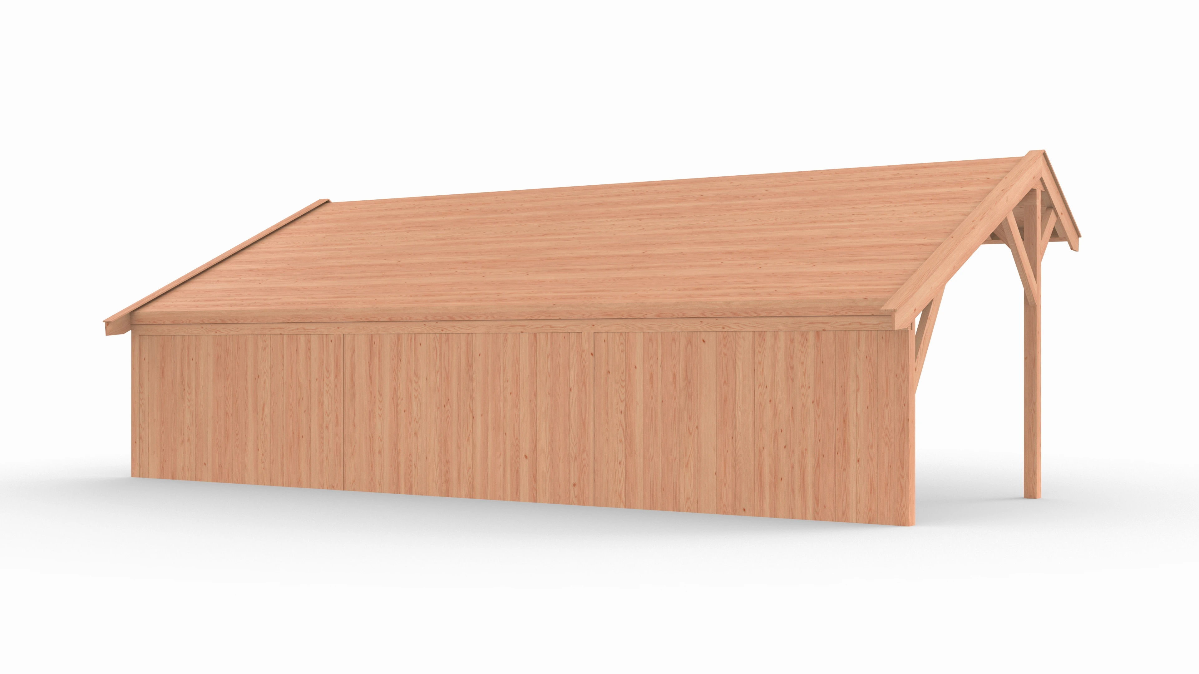 Douglas kapschuur, 900 x 300, met achterwand, Westwood Comfort - Afbeelding 7